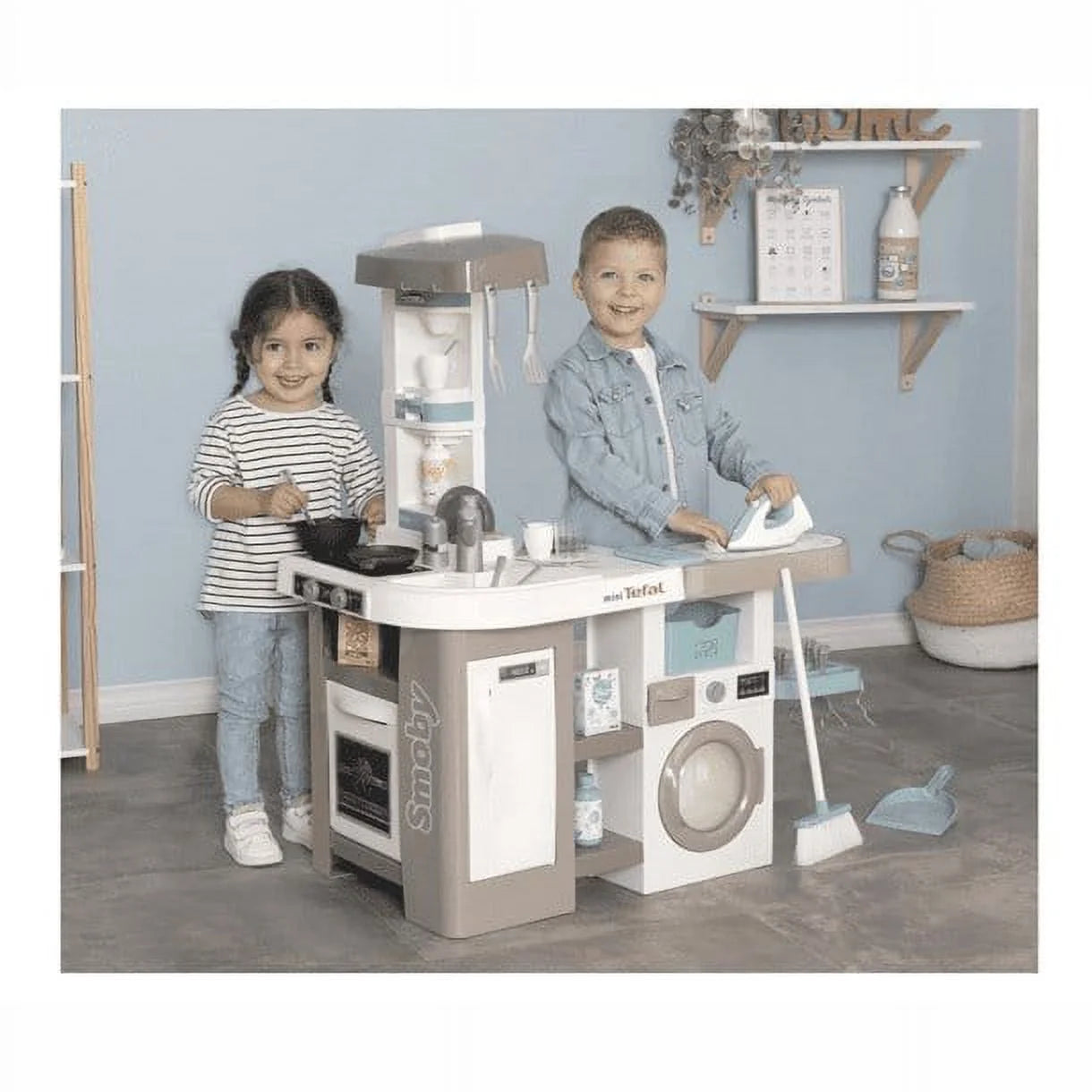 Smoby T-fal Studio Küchenset mit Waschmaschine 311050