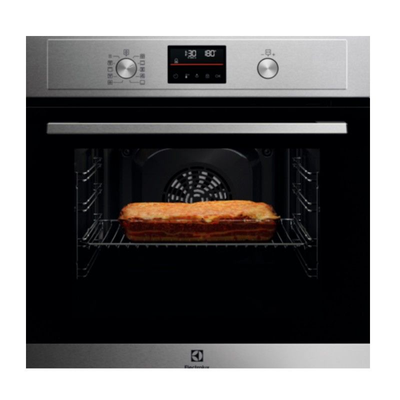 Electrolux EOH4P46BX Pyrolyse-Edelstahl-Backofen