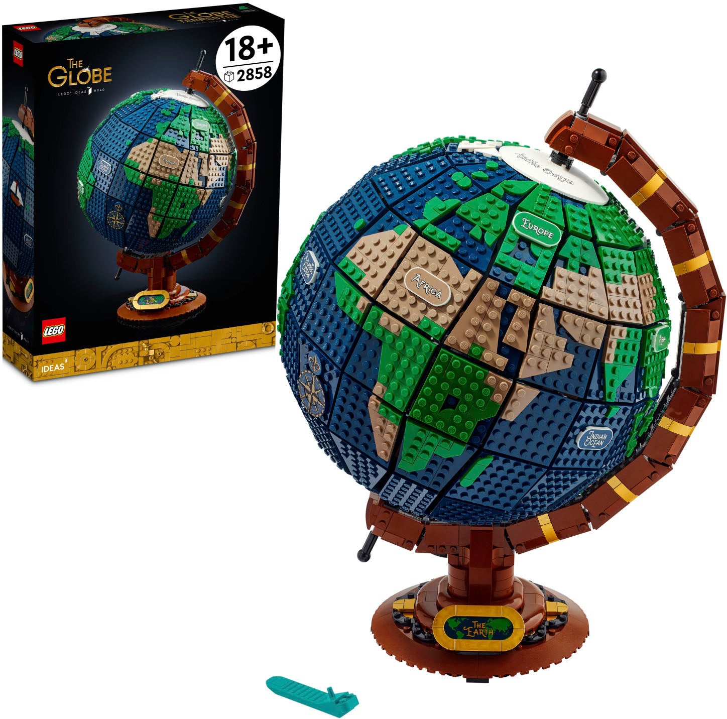 LEGO – Ideas Globus 21332 Spielzeug-Bauset (2.585 Teile)