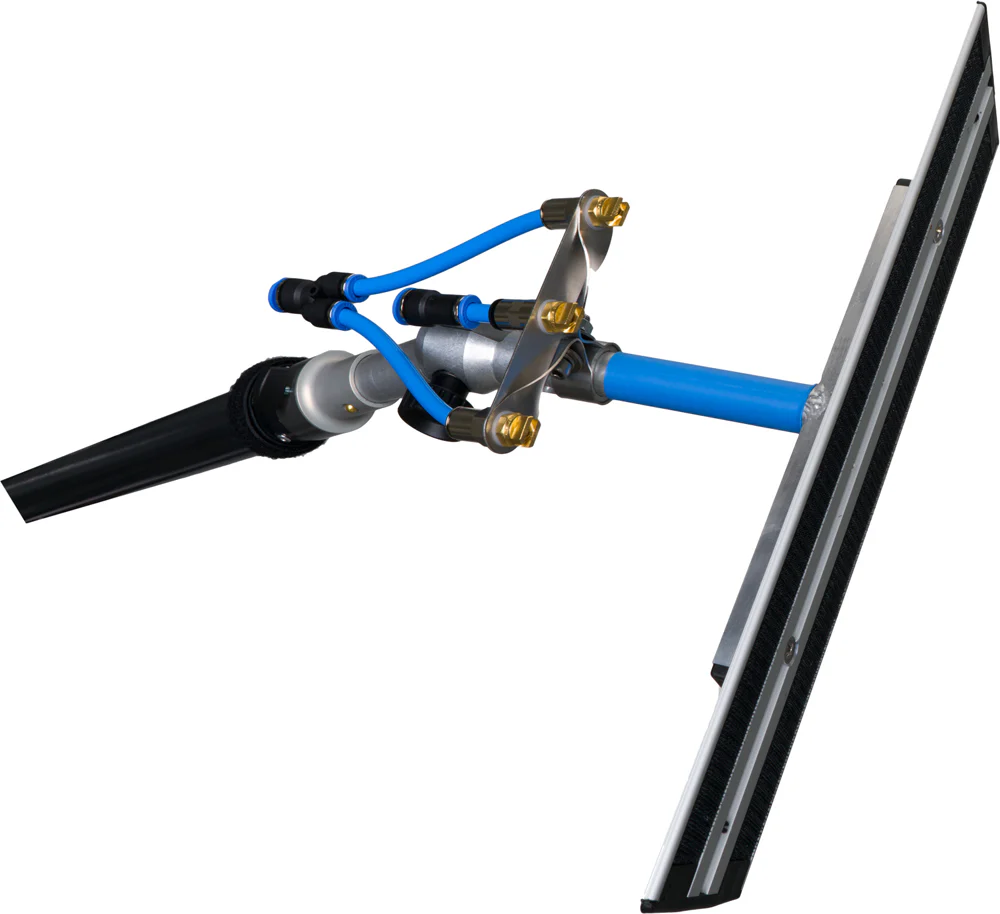 QLEEN Pad-Ständer 2025 mit 3 Power-Düsen und verstellbarem Aluminiumgelenk