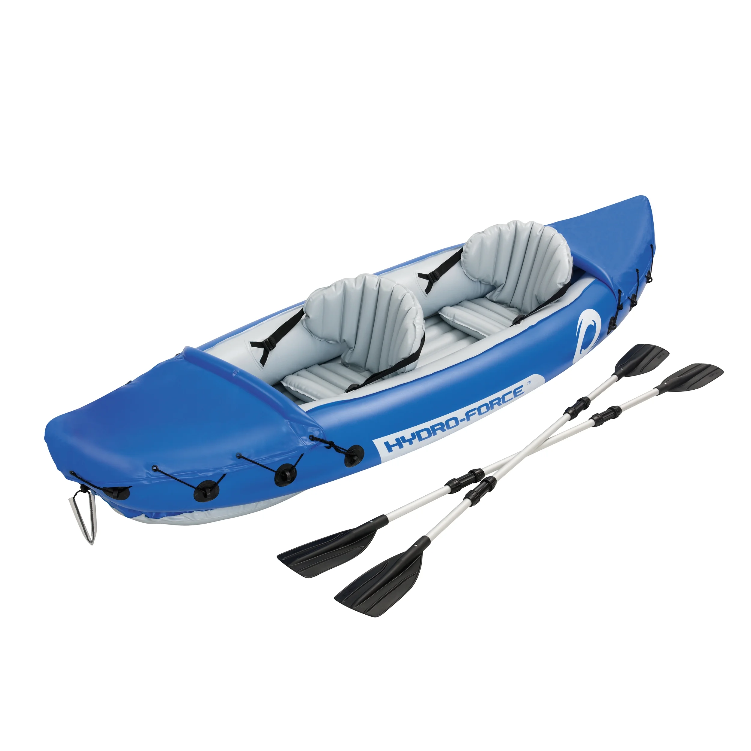 Bestway Voyager Lite-Rapid X2 aufblasbares Kajak, Modelljahr 2025. Blau. 320 x 89 cm.