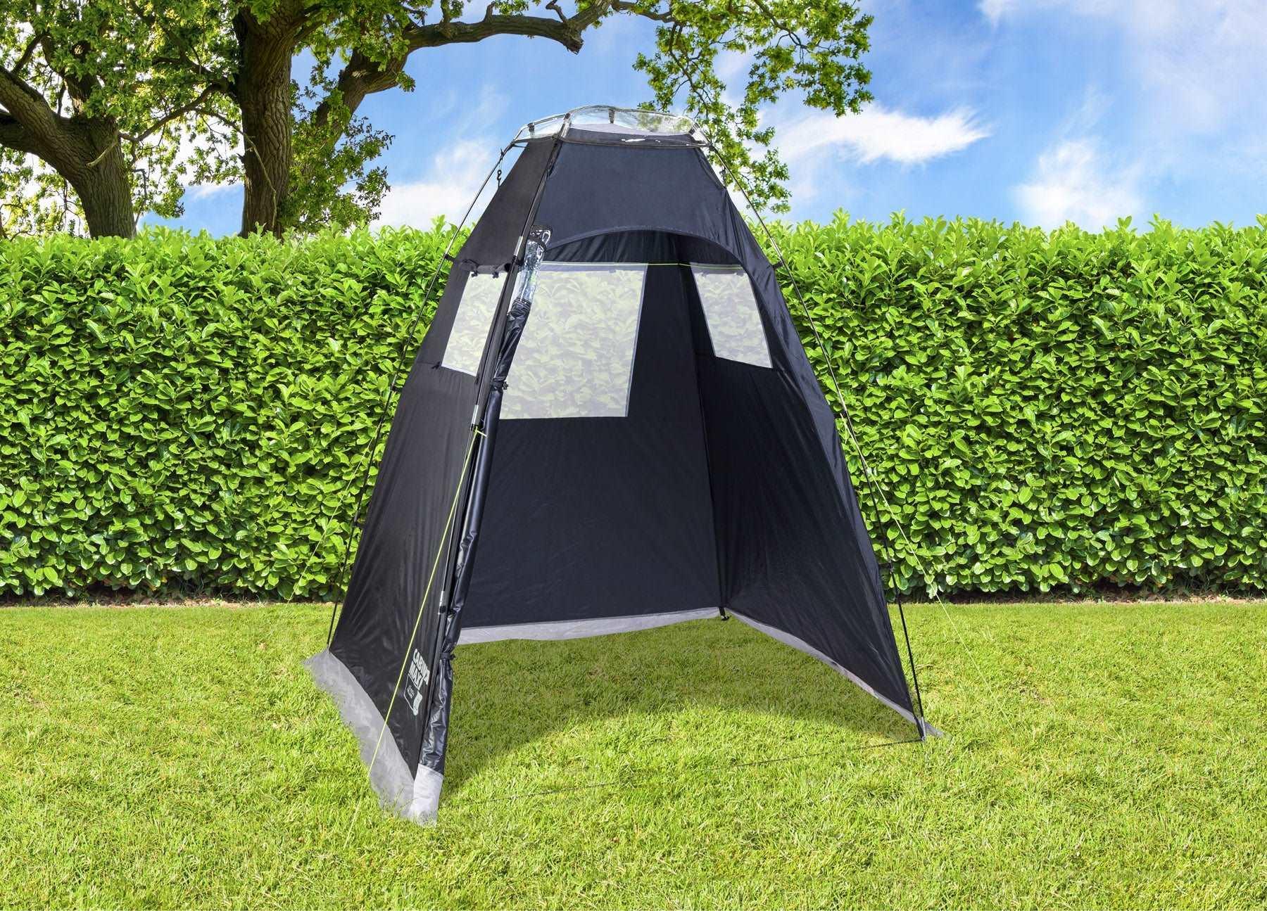 Mehrzweck-Kabinenzelt 2025 mit Fiberglasstangen – Kompakt und UV-beständig