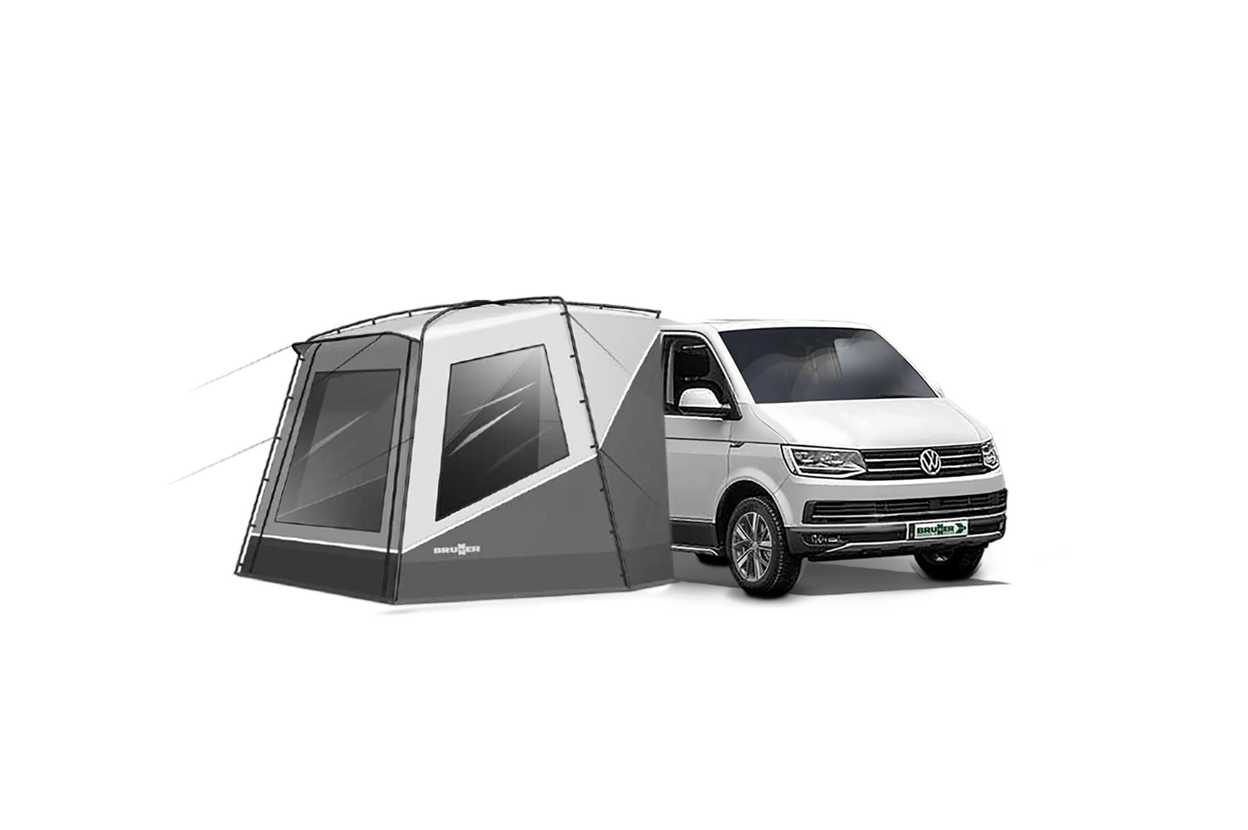 Mehrzweck-Freistehendes Zelt 2025 für Vans – bis zu 220 cm. Stahlrahmen. Große Fenster und vielfältige Verbindungsmöglichkeiten.