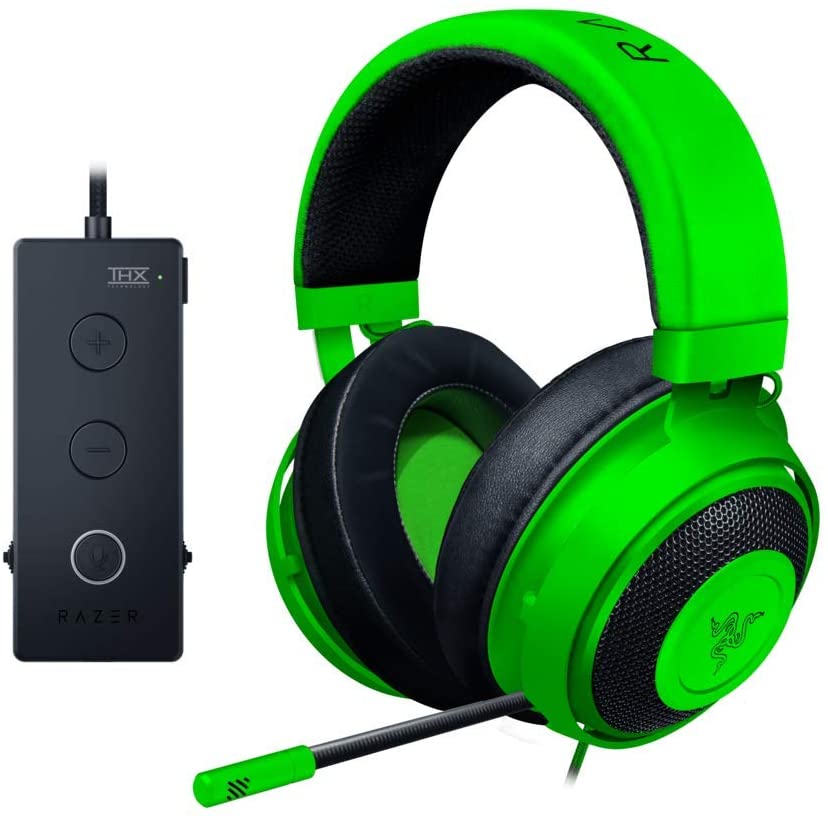 Razer Gamer Kraken Green Tournament Edition USB 7.1 Kopfhörer (2025)