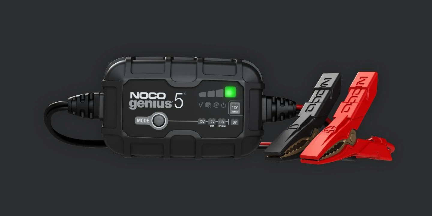 2025 NOCO GENIUS5 5 Amp Motorrad-Batterieladegerät