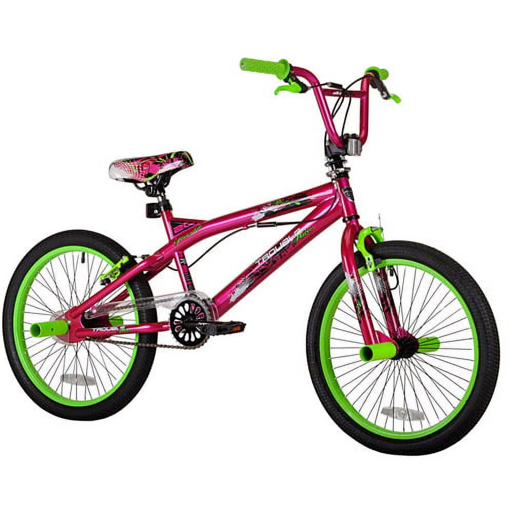 Kent Trouble 20-Zoll-BMX für Mädchen. Rosa.