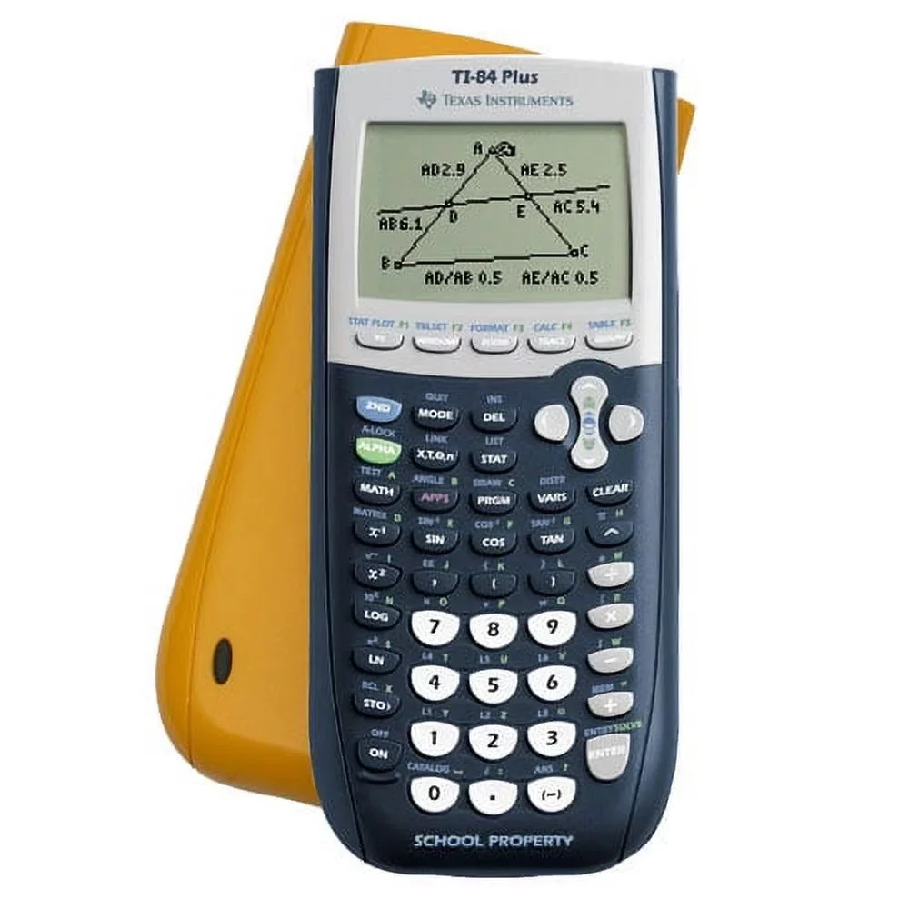 Texas Instruments TI 84 Plus - EZ SPOT Schul-Grafikrechner (2025) - Einzelgerät