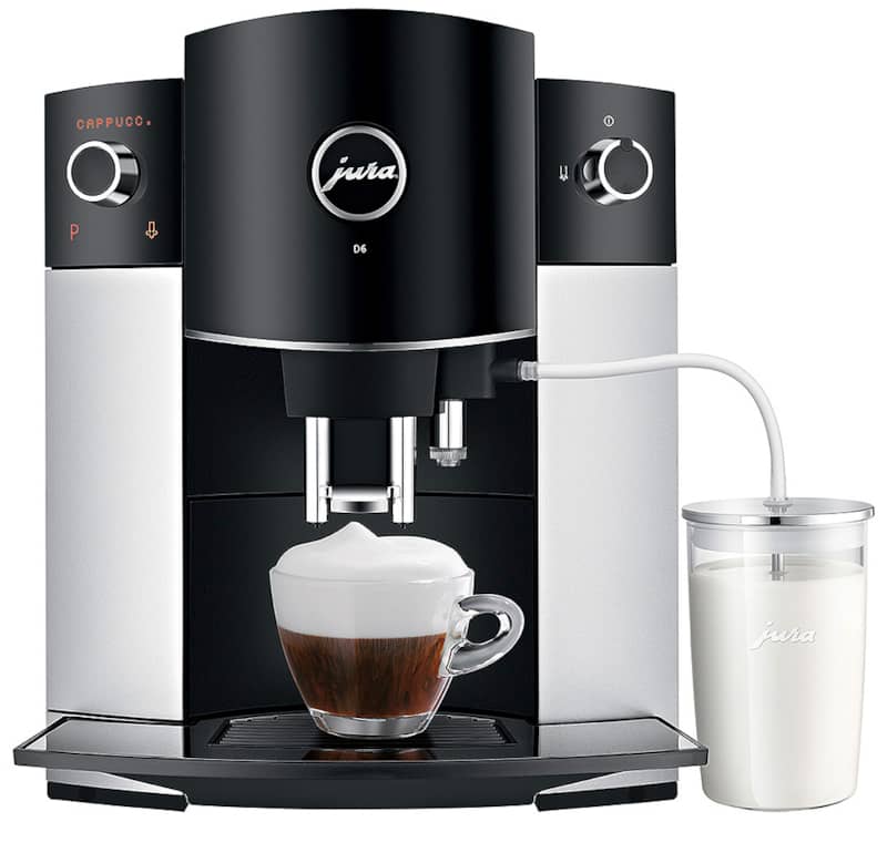 Jura D6 Platinum Kaffeevollautomat/Espressomaschine