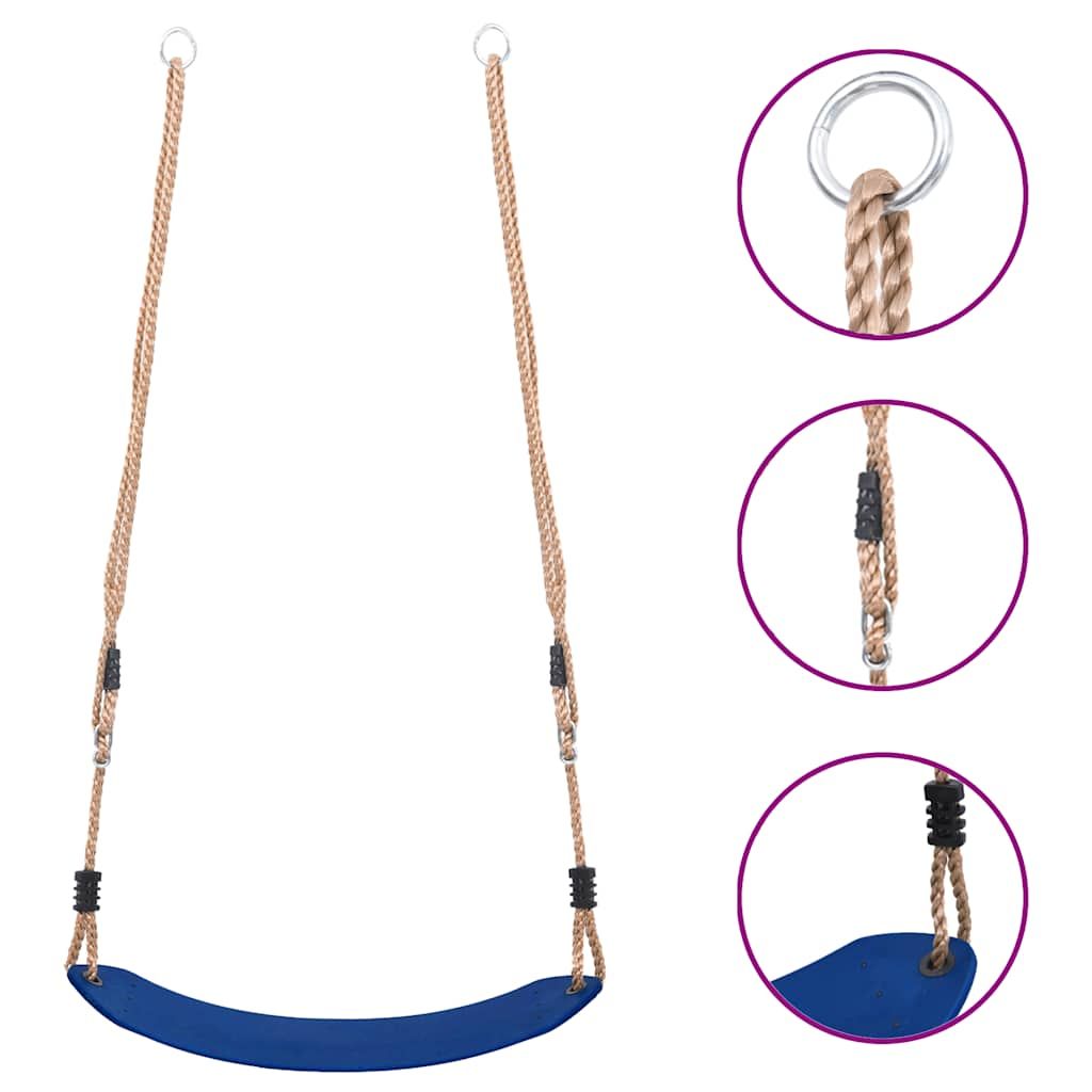 Vidaxl Blaue Kindersitzschaukel