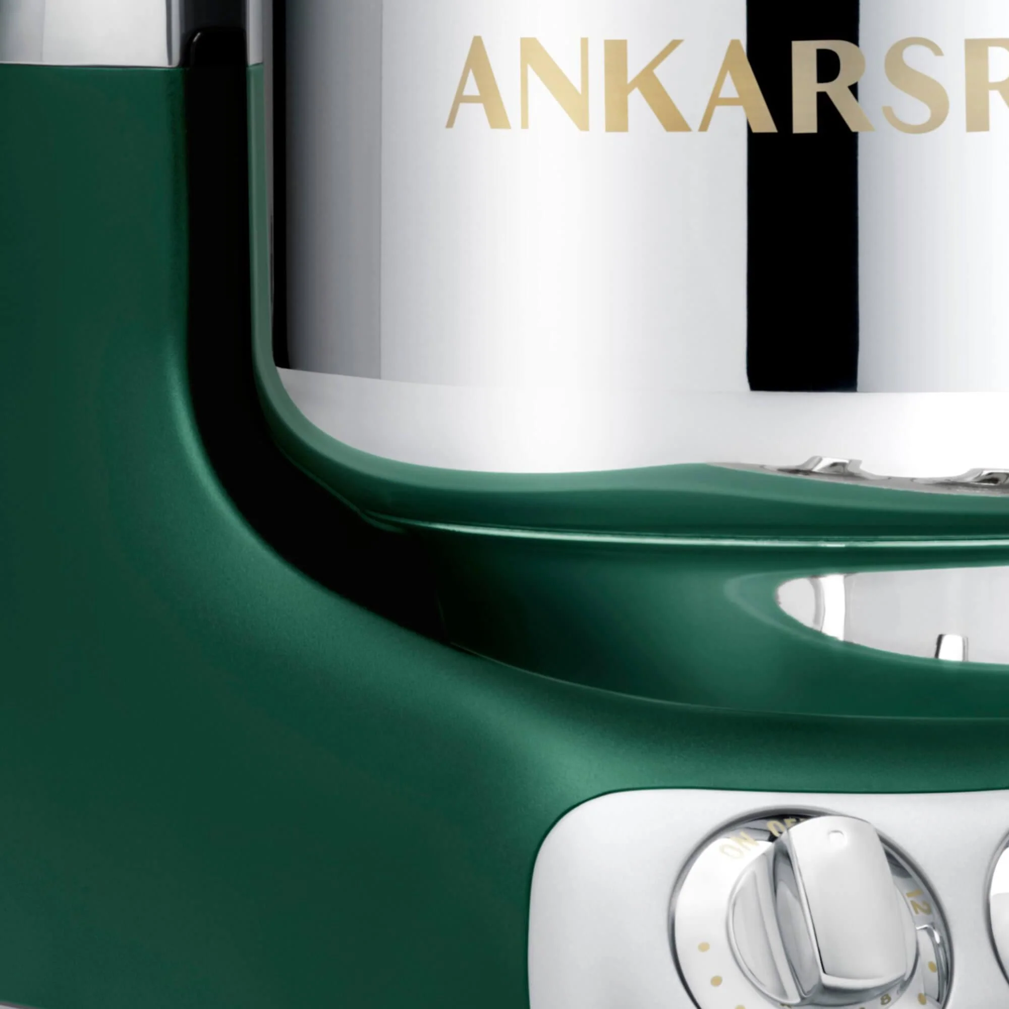 Ankarsrum Assistent Original 6230 – Multifunktionale Küchenmaschine im Retro-Design. 7-Liter-Edelstahlschüssel. 1500-W-Motor. Umfangreiches Zubehör. 7 Jahre Garantie.