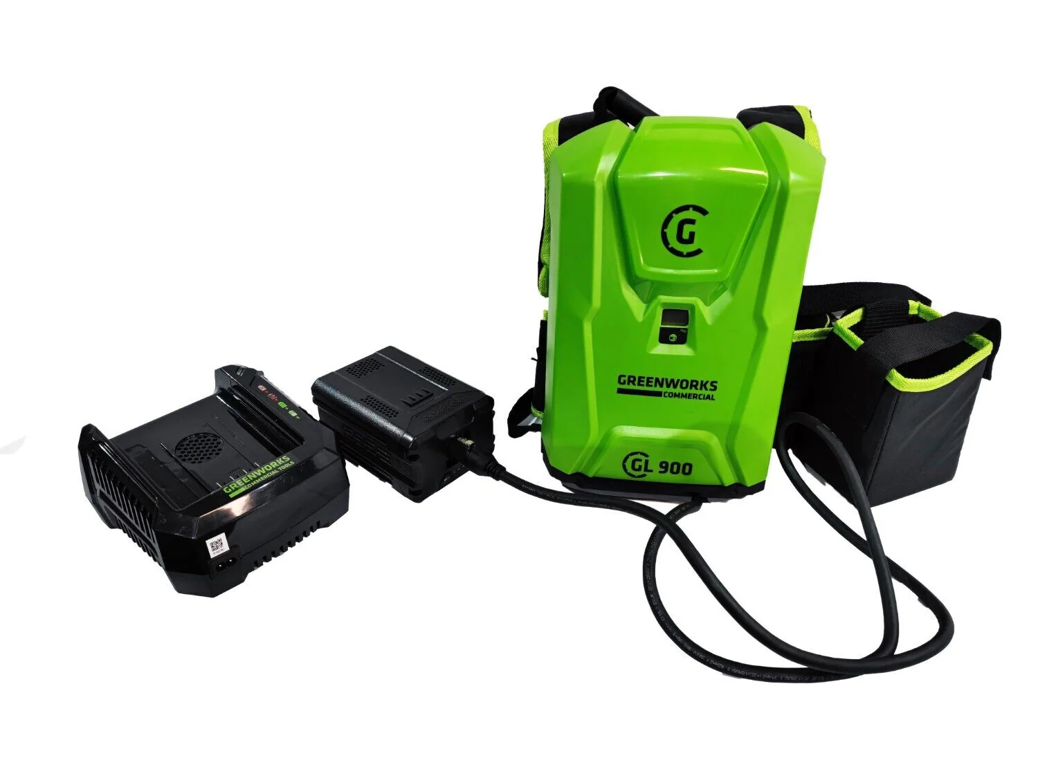 2025 Greenworks GC82B10BP 82V 12,5Ah 900Wh Akku-Rucksack – 80V Akku