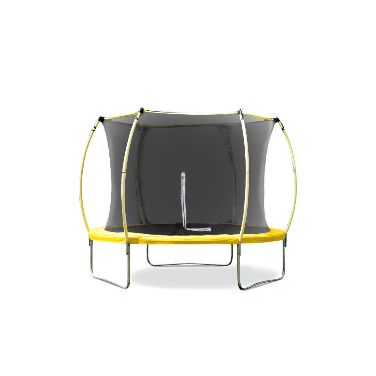 Ataa Ovales gelbes Trampolin - Outdoor-Spiele und Spielzeug für Kinder