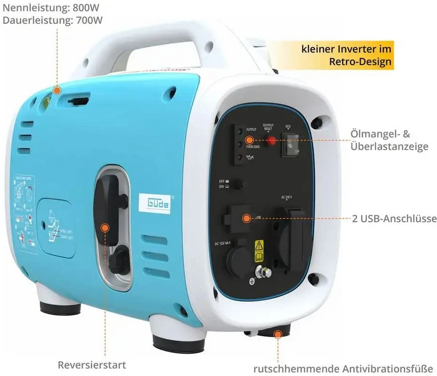 2025 Güde ISG 800-1 Inverter-Generator
