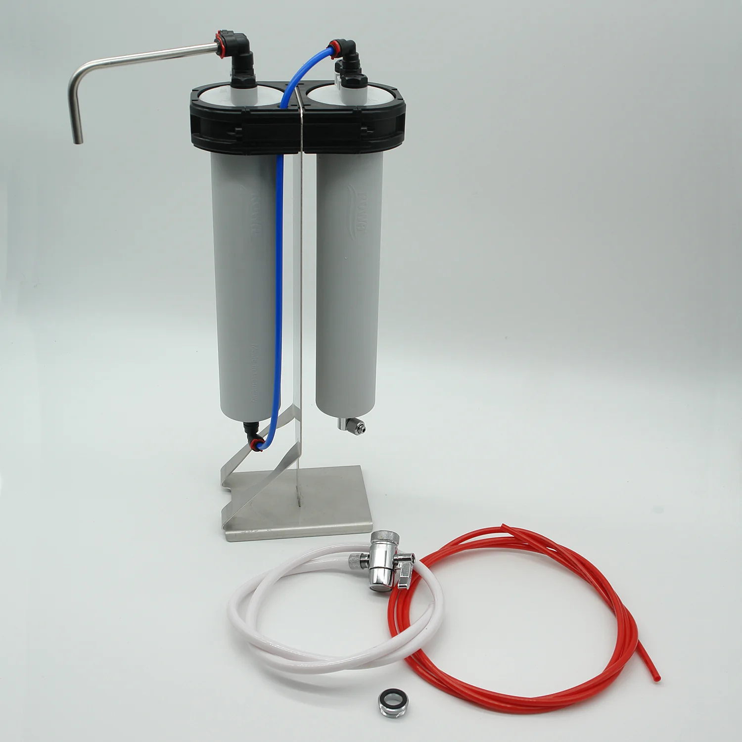 Rowa Turbo AT b (Modelljahr 2025) – Tankloses Umkehrosmose-Wasserfiltersystem. Montage über der Spüle.