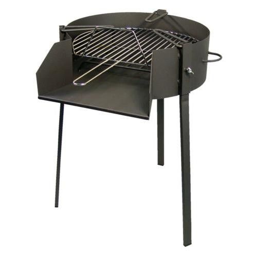 Runder Grill mit Paella-Ständer Ø60x75cm. 71582
