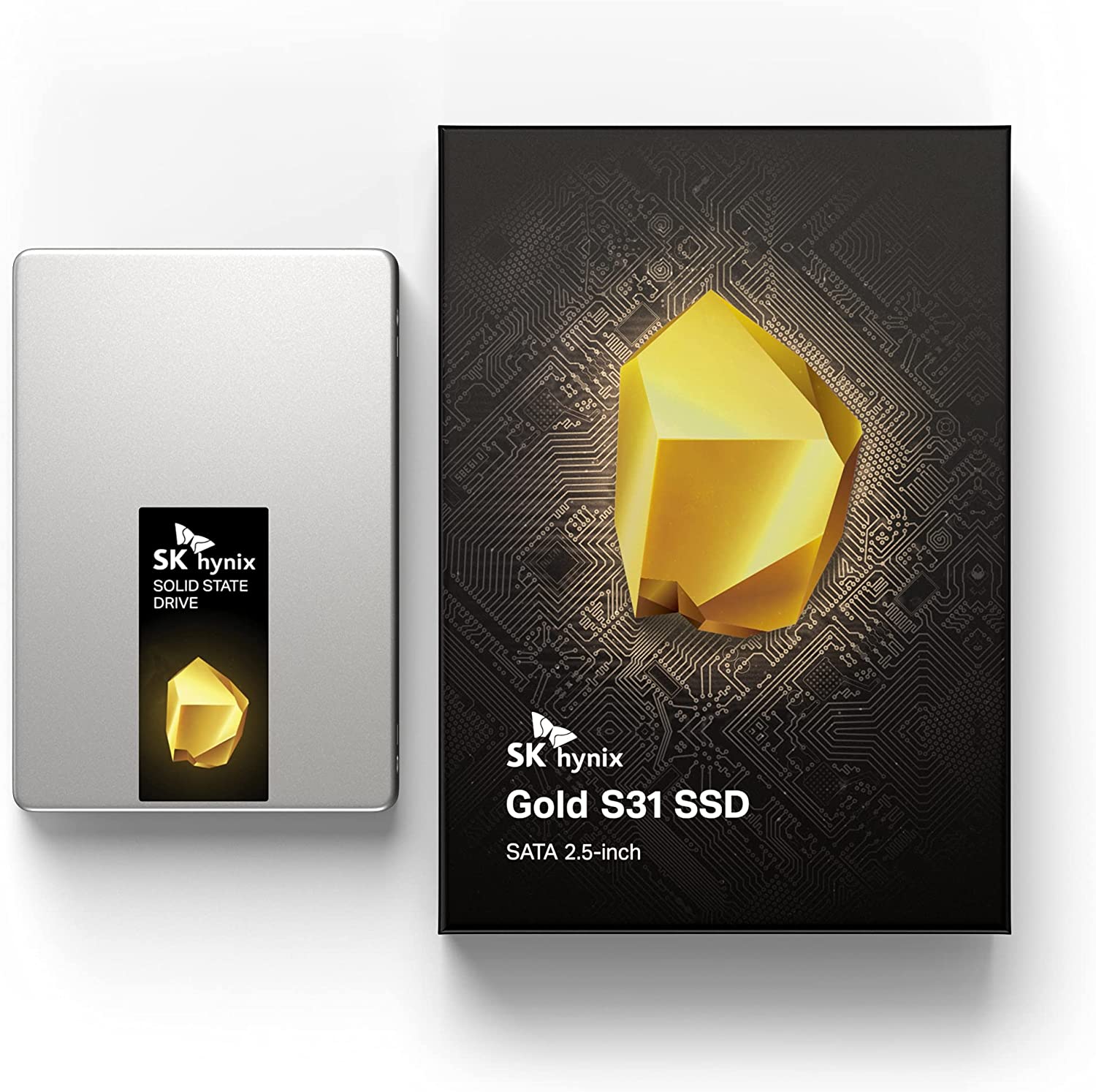 SK hynix Gold S31 1 TB SSD SATA Gen3 2,5 Zoll intern | 1 TB SSD | Bis zu 560 MB/s