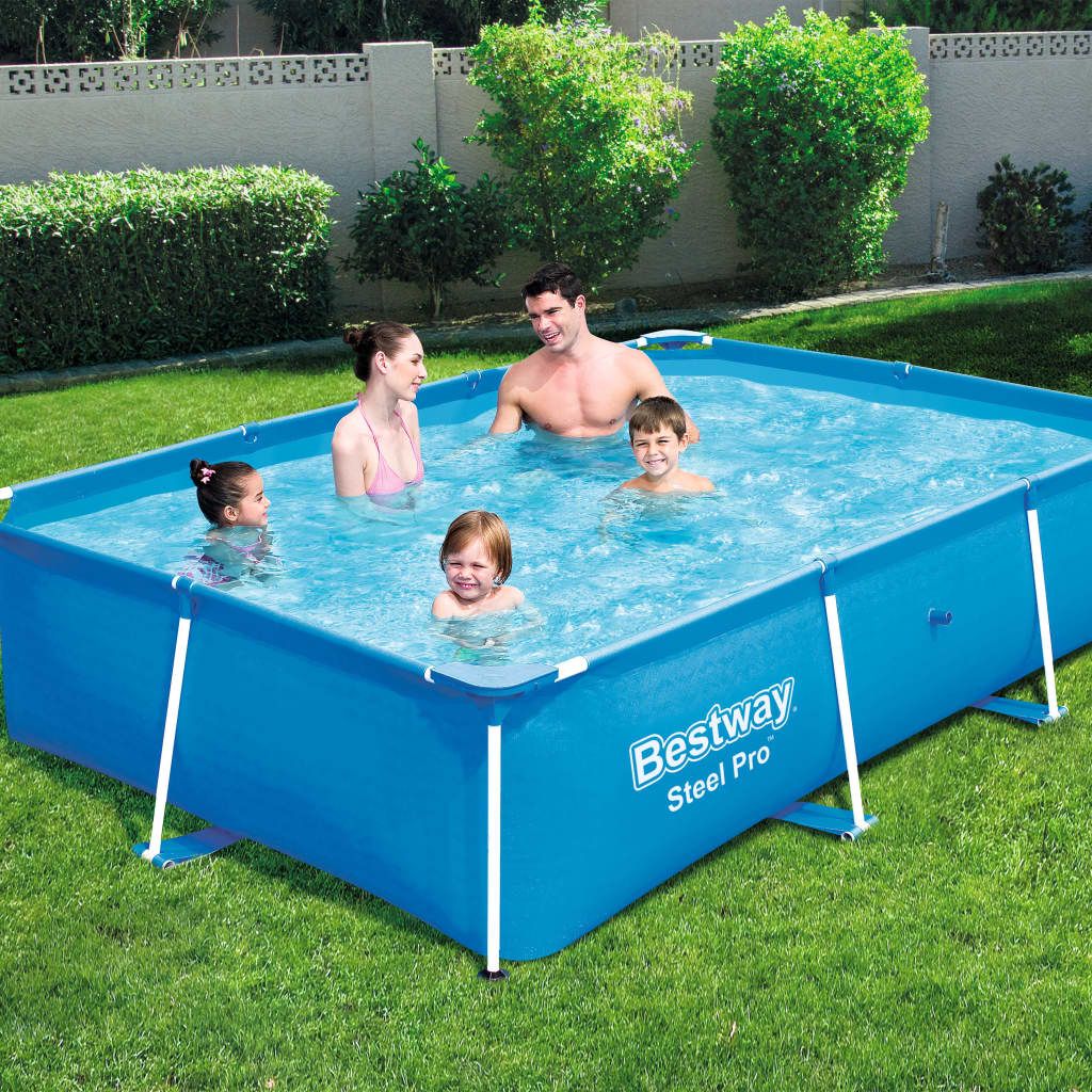 Bestway Steel Pro Pool mit Stahlrahmen 259x170x61cm 56403