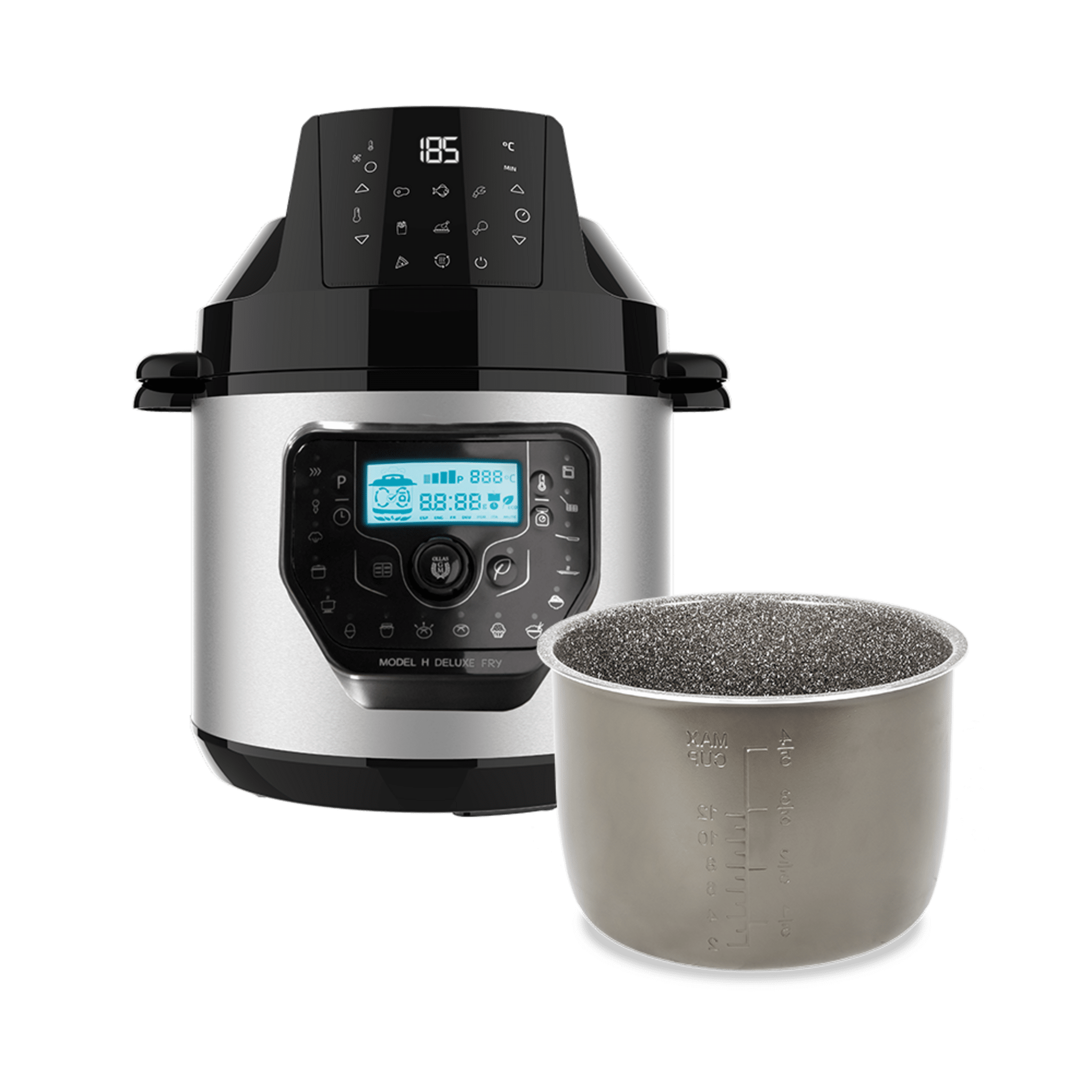 GM H Deluxe Brattopf-Set + Excelsior-Eimer