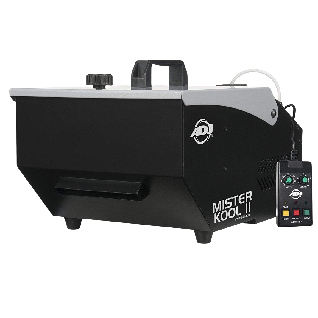 ADJ Mister Kool II Nebelmaschine (Generalüberholt) – Schwarz