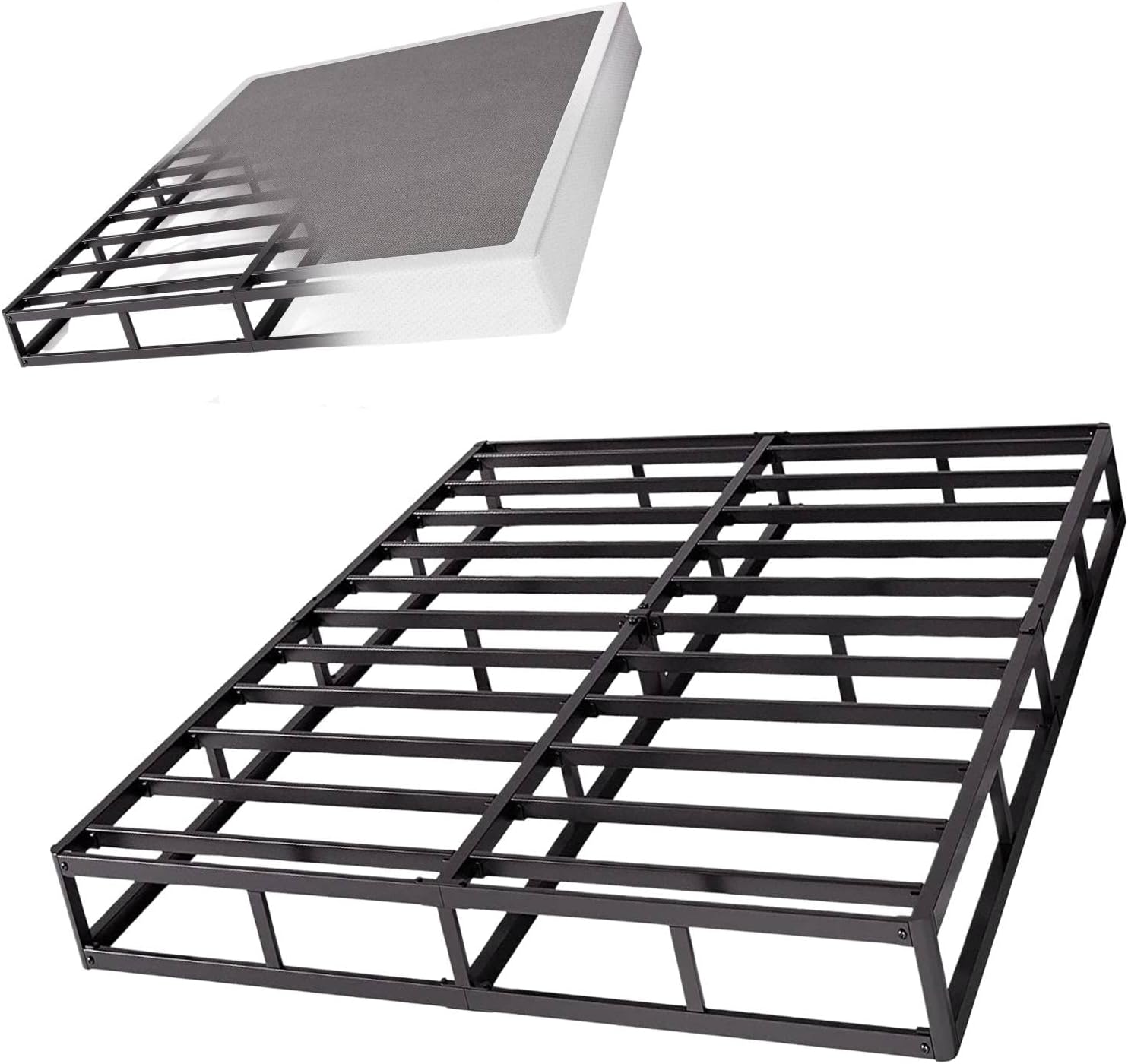 Aardhen King Boxspringbettgestell 2025, 23 cm hoch – Robustes Metallgestell