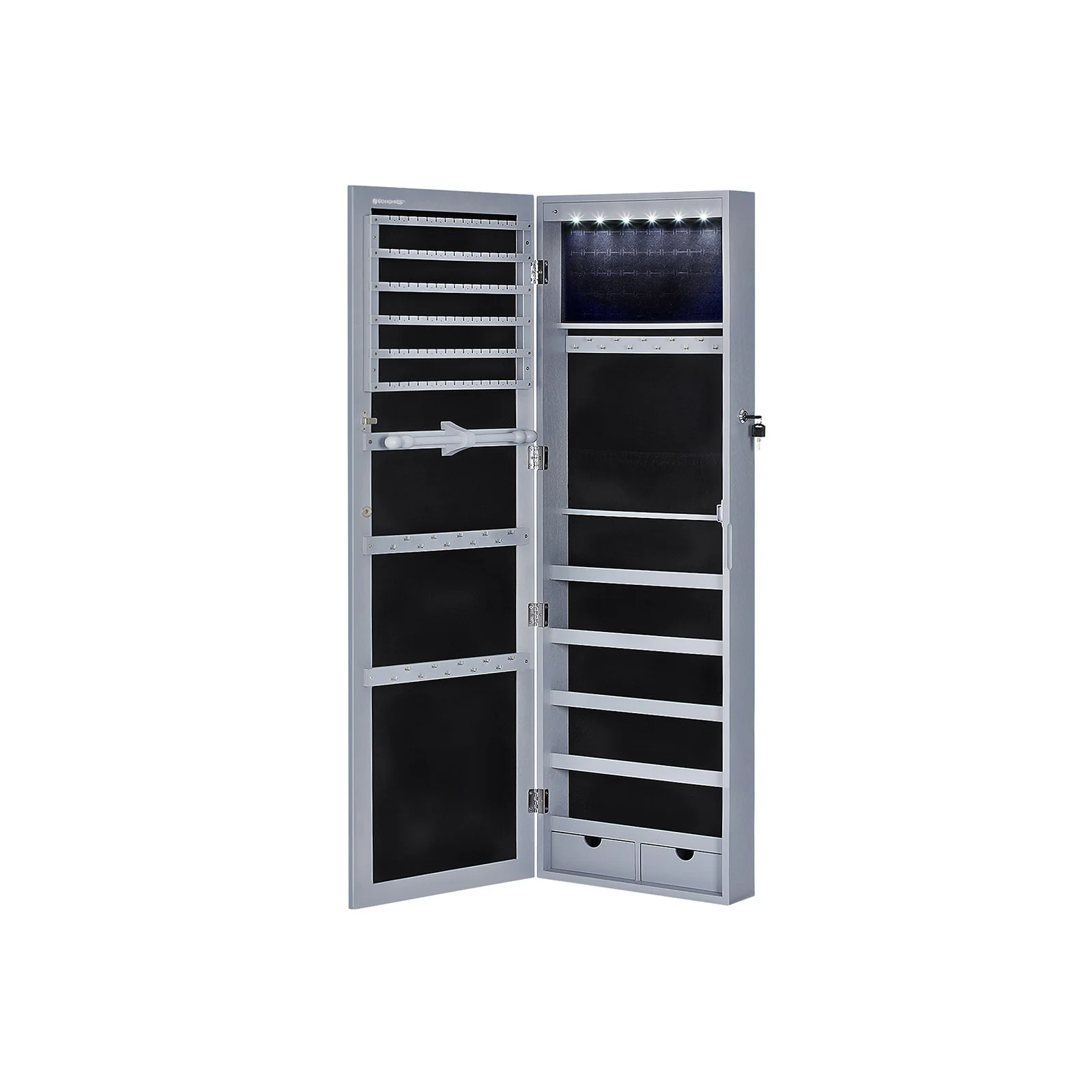 Schmuckschrank mit Spiegel