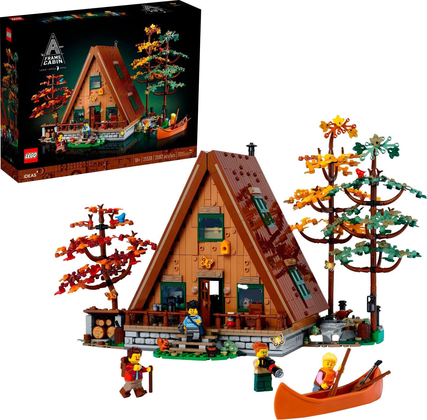 LEGO – Ideas A-Frame-Hütte 21338