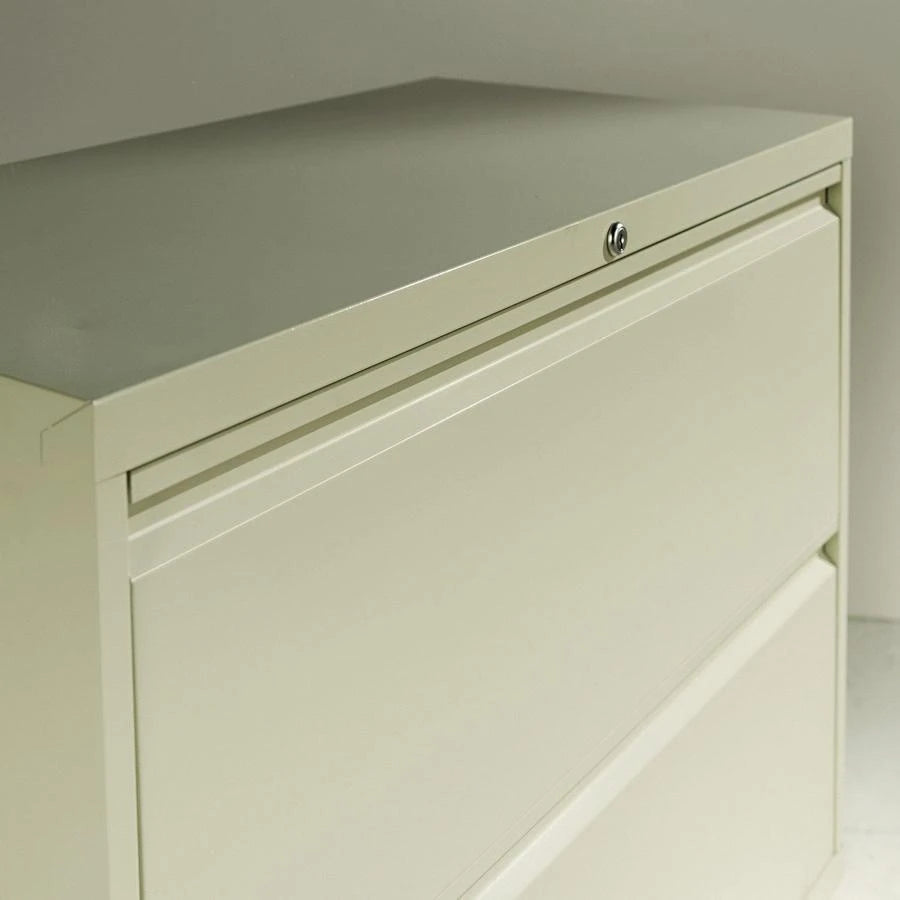 Alera Aktenschrank mit zwei Schubladen, 91,4 cm breit x 45,7 cm tief x 71,1 cm hoch, verschiedene Farben