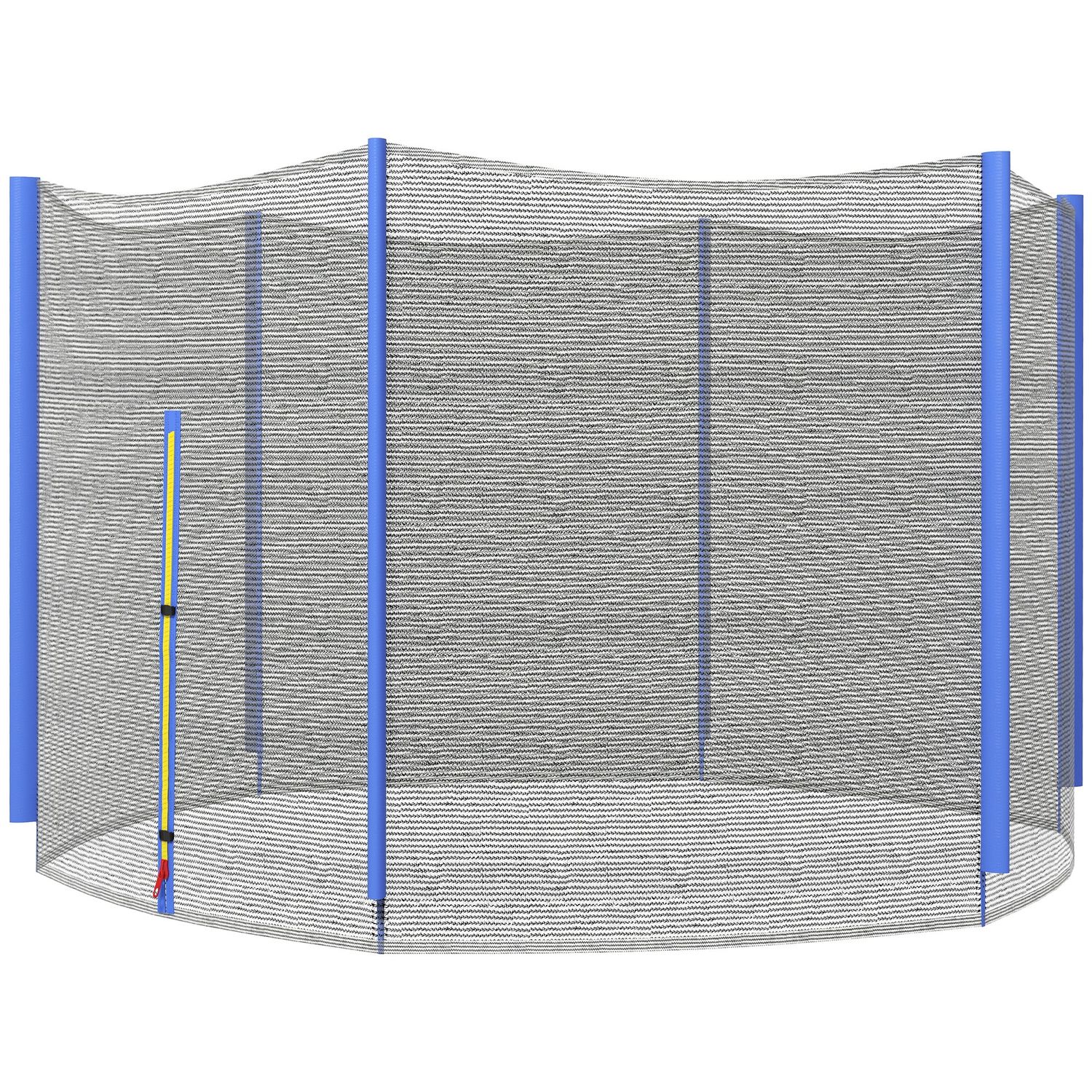 Sportnow PE-Trampolin-Sicherheitsnetz, Ø244x180 cm, Blau