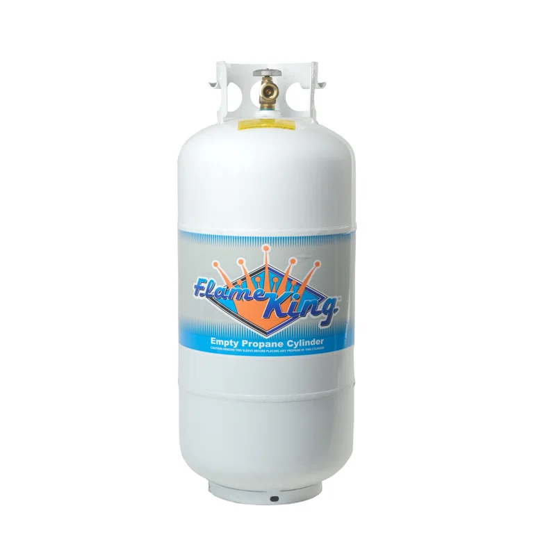 Flame King YSN401 40 lb (18 kg) leere Propangasflasche mit Überdruckschutzventil