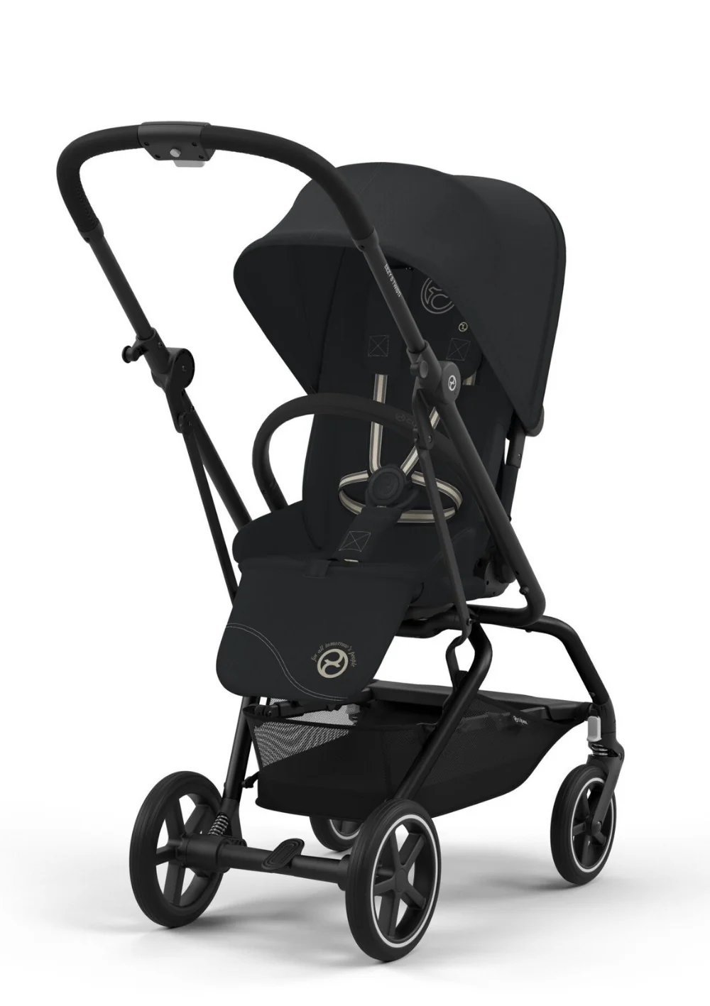 CYBEX Eezy S Twist+2 Kinderwagen (Modelljahr 2025) – drehbarer Sitz. Kompakt und flexibel für den Alltag und auf Reisen.