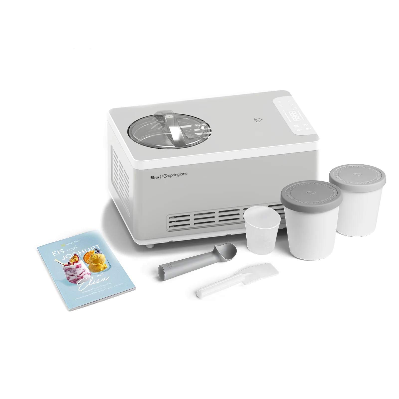 2025 Elisa 2,0-Liter-Kühlschrank – Schwarz oder Silber