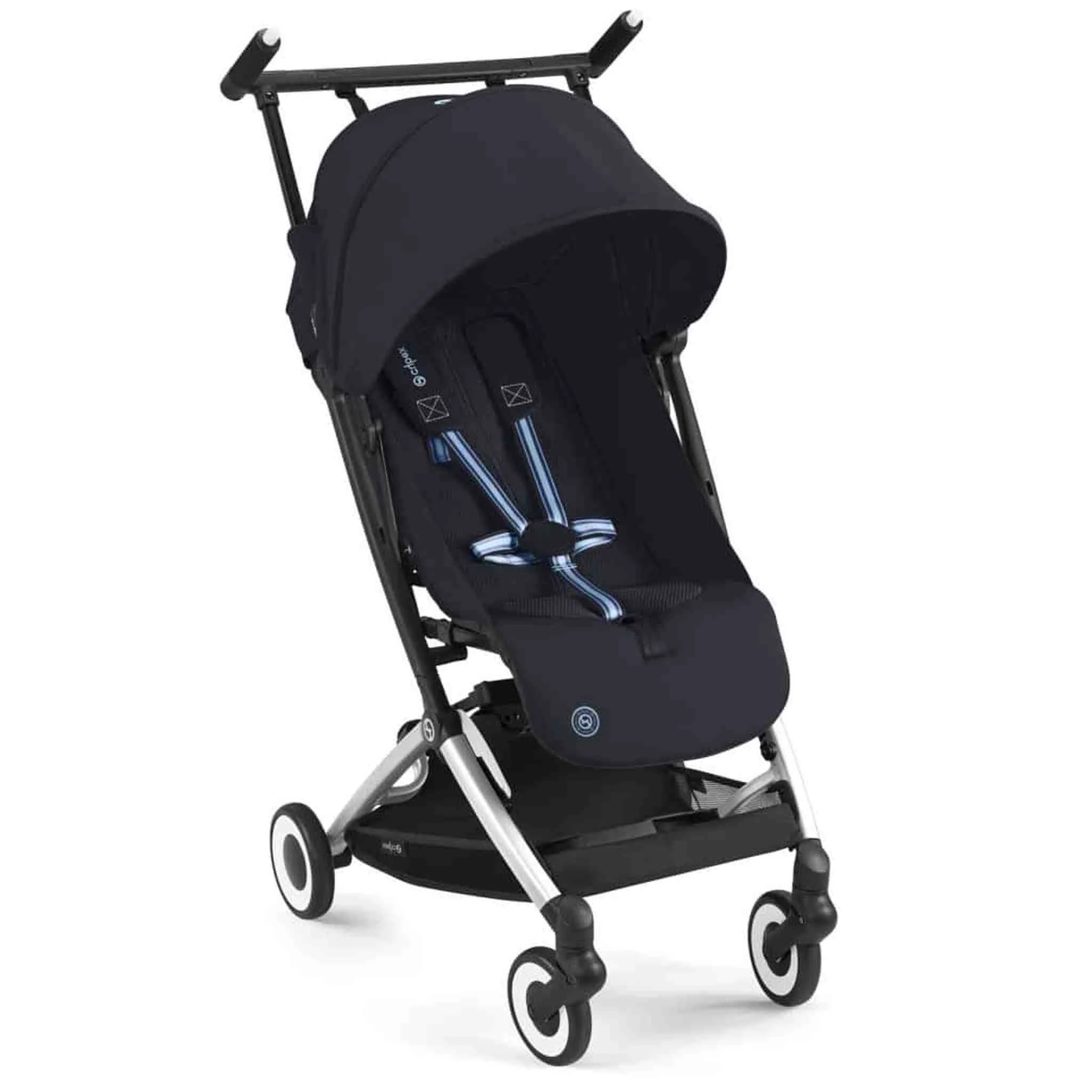 Cybex Libelle Kinderwagen, Modelljahr 2025. Zugelassen als Handgepäck. Ozeanblau.