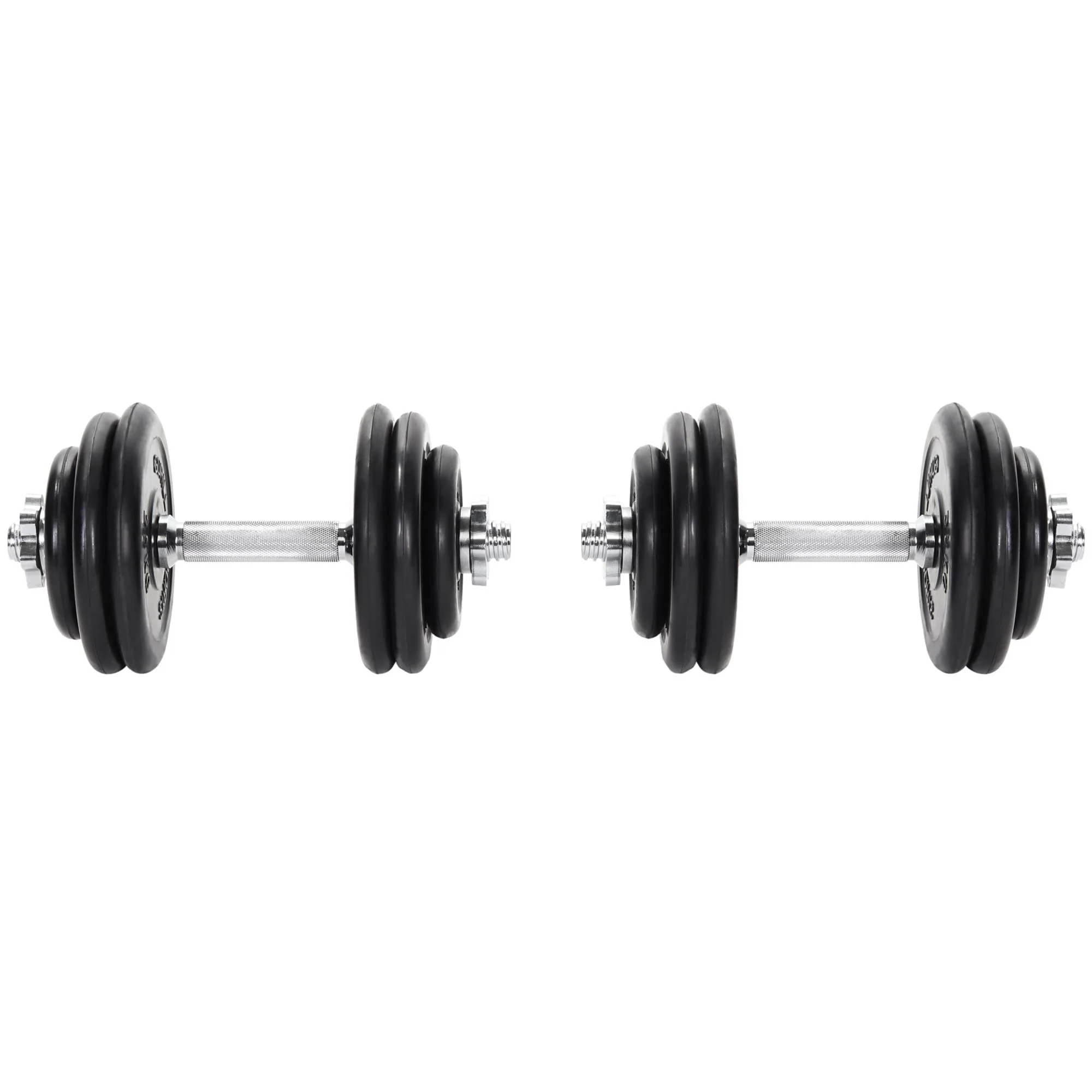 2025 Gummibeschichtetes Hantelset 30 kg