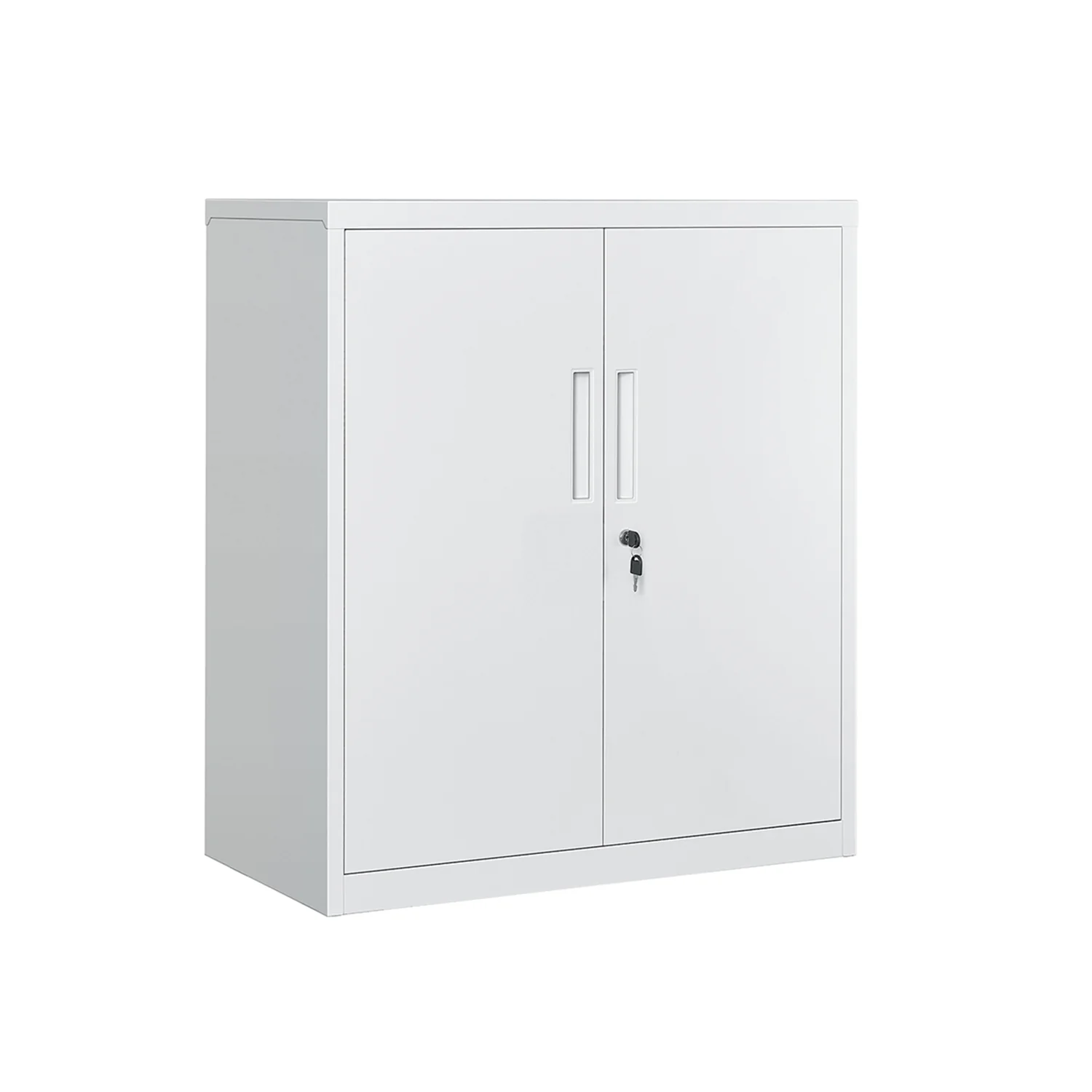 Büroschrank mit Ablagefächern und Doppeltüren