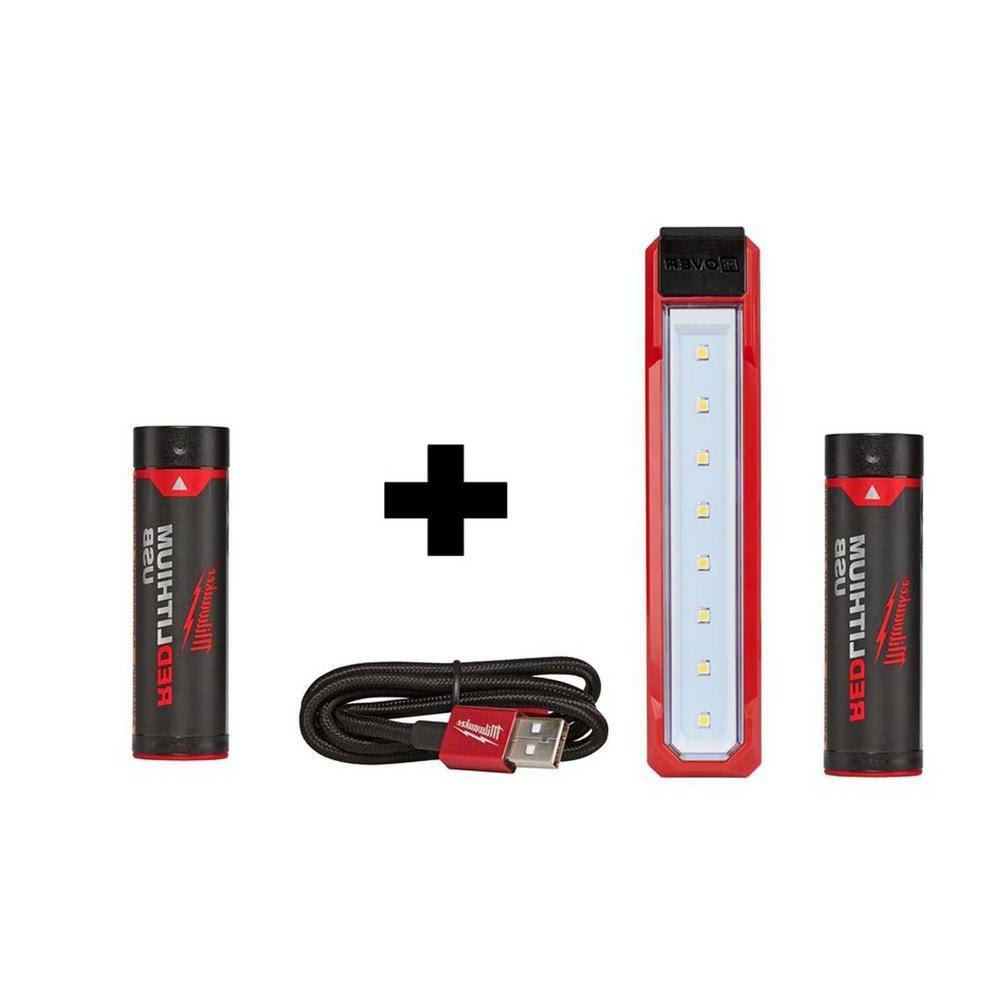 ROVER 445 Lumen wiederaufladbarer LED-Taschenfluter mit zusätzlichem RE’SITHIUM USB-Akku