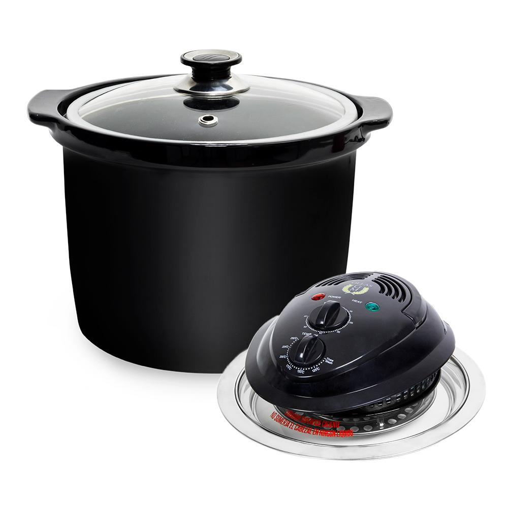 Schongarerschüssel + Ofenaufsatz für GM 6-Liter-Töpfe