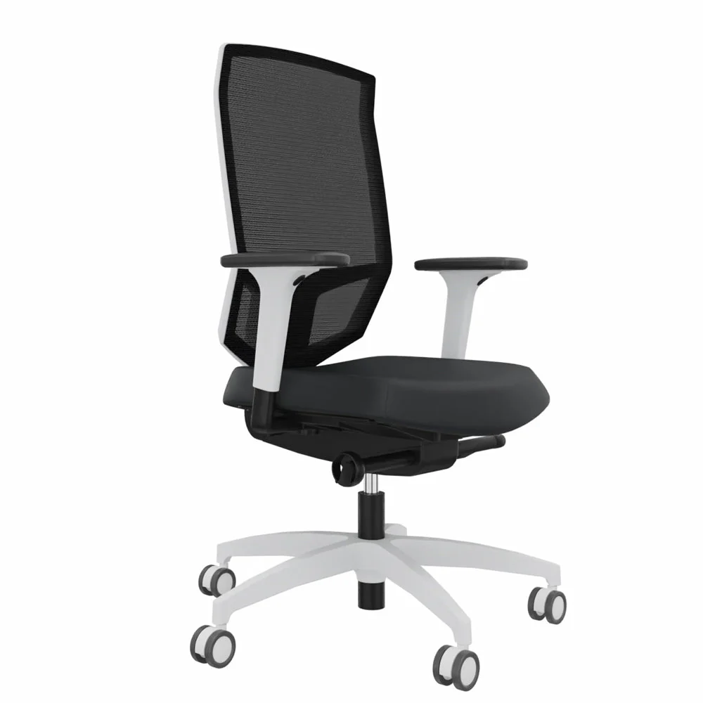 2025 Dauphin Ergonomischer Bürostuhl @JUST EVO MESH WHITE AJ 5776_SLP