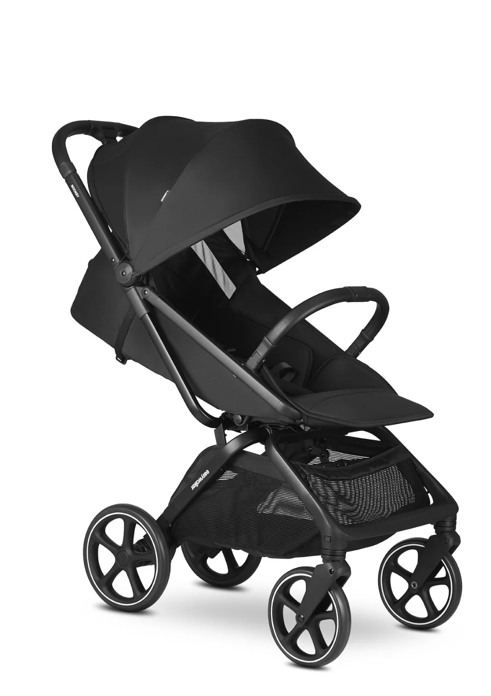 2025 Rockey L Pure Black Kinderwagen – Ihr geländegängiger Kinderwagen von EASYWALKER