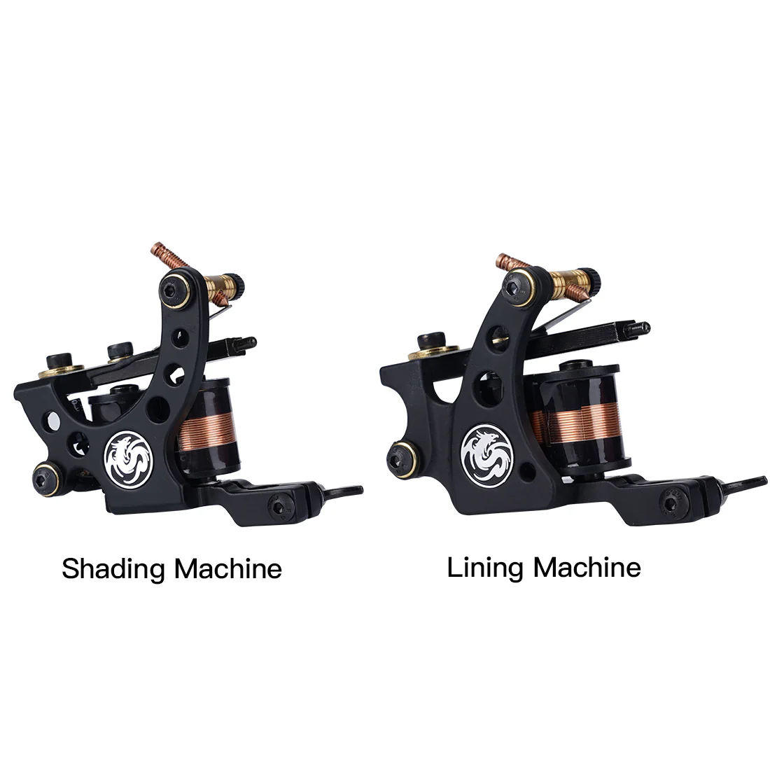 Dragonhawk Komplettes Tattoo-Set mit 2 Maschinen und Netzteil