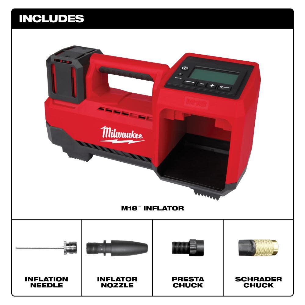 Milwaukee M18 Reifenfüller 2025 2848-20