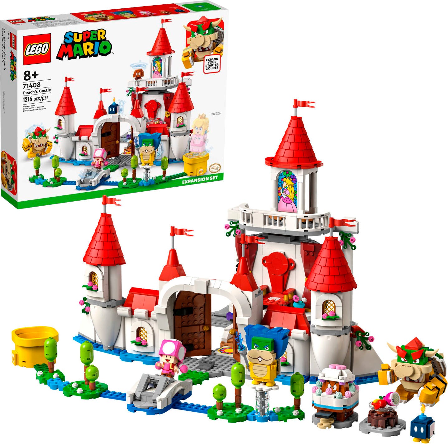 LEGO Super Mario Peachs Schloss Erweiterungsset 71408