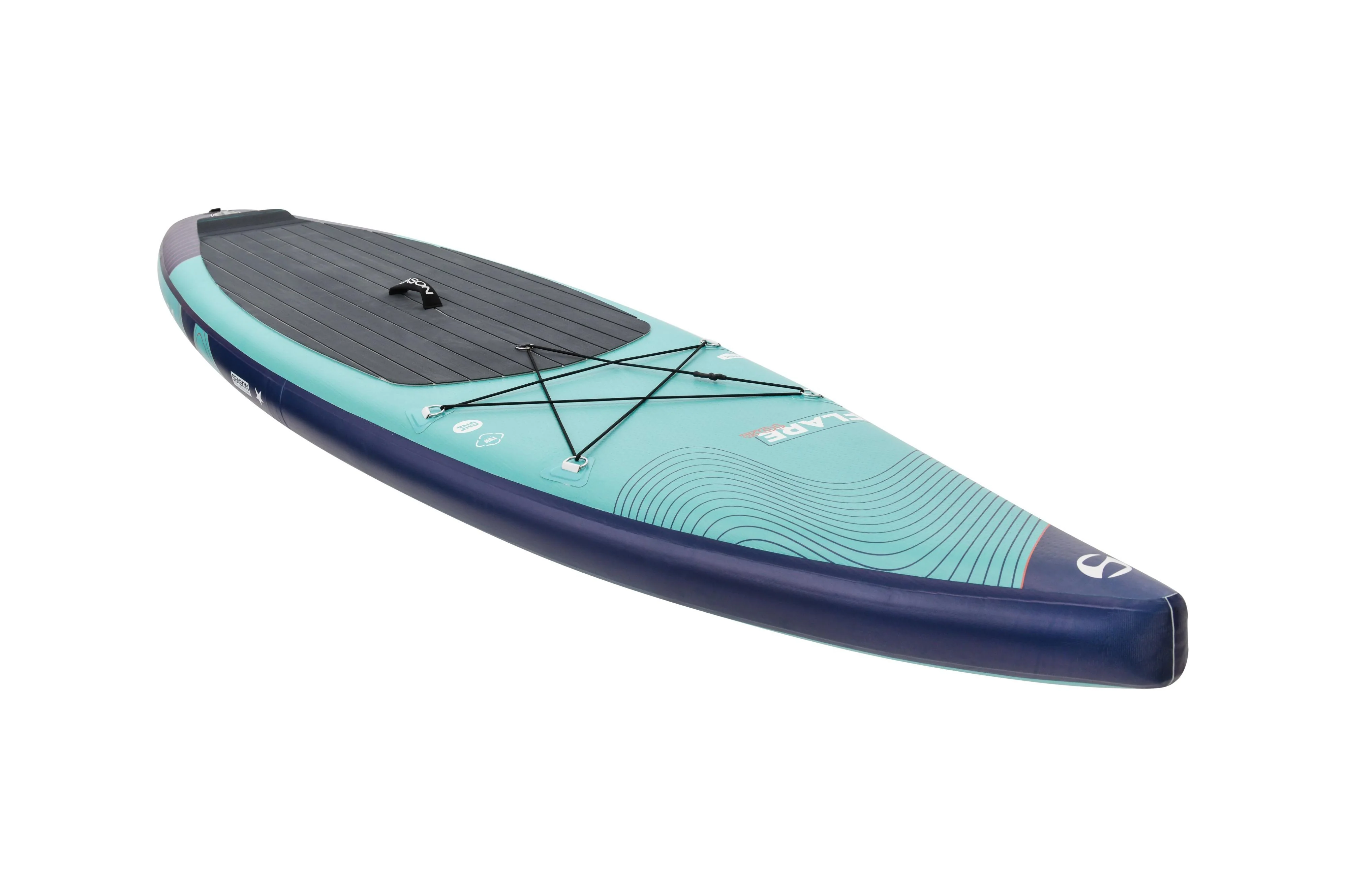 Flare 10.2 Allround aufblasbares SUP 2025 – Leicht und robust. Gewebtes Dropstitch-Material. Zubehör im Rucksack enthalten.