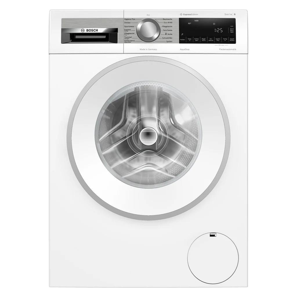 Bosch Serie 6 WGG2441H0 Frontwaschmaschine (Baujahr 2025) – 9 kg, 1400 U/min, weiß