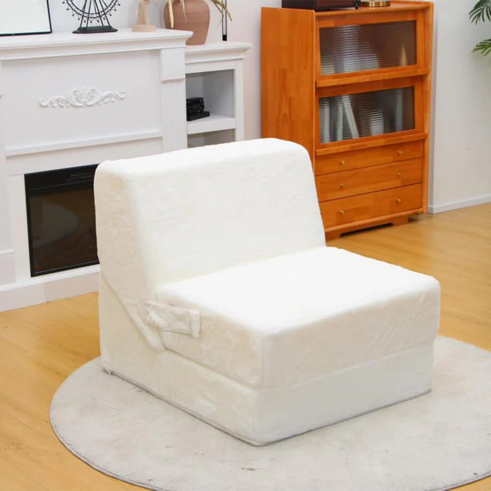 3-in-1-Klappschlafsofa – Verwandlungssofa mit Memory-Schaum. Klappsessel. Bequemes Sofa für den Boden.