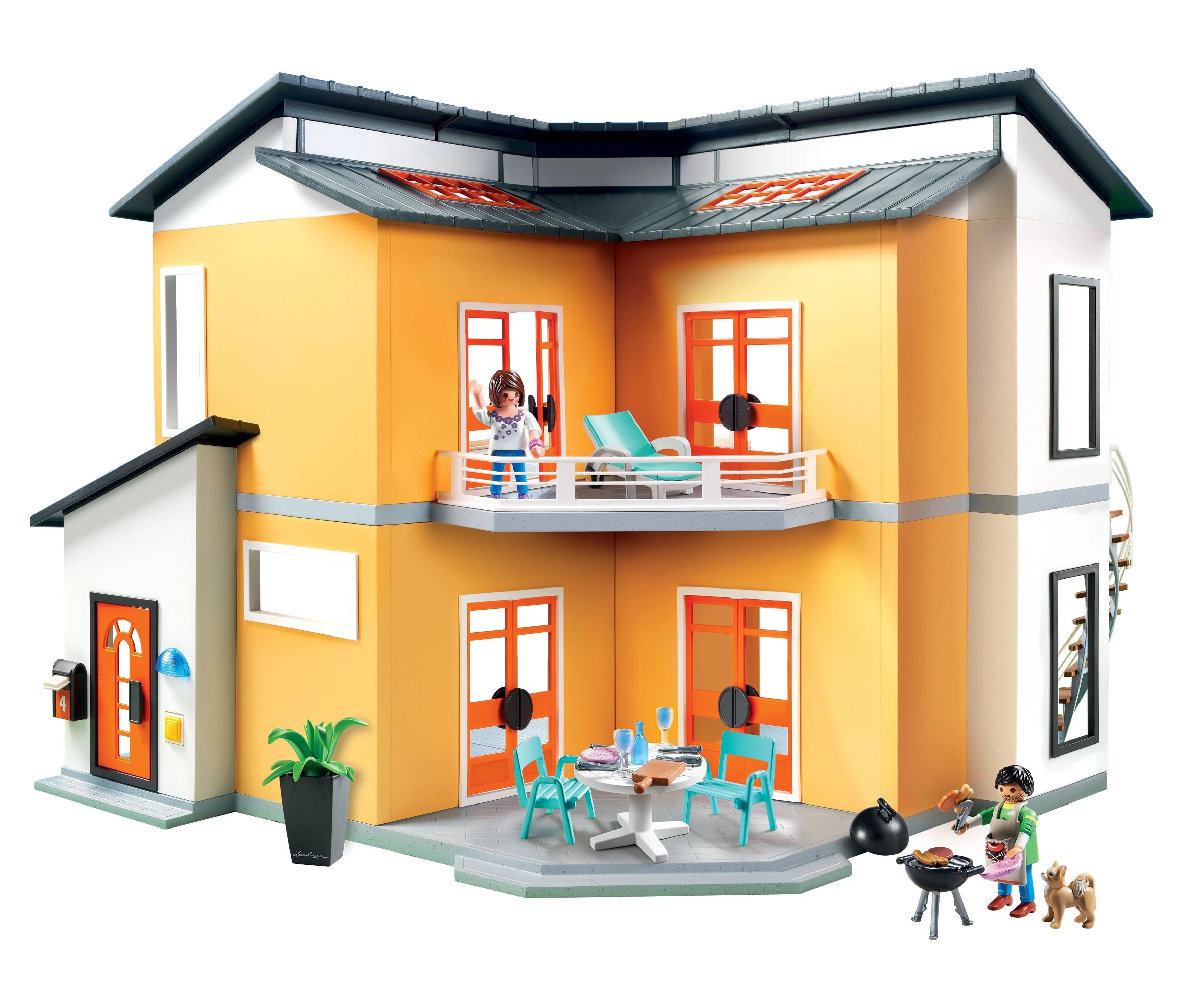 PLAYMOBIL Puppenhaus-Set „Modernes Haus“ 2025