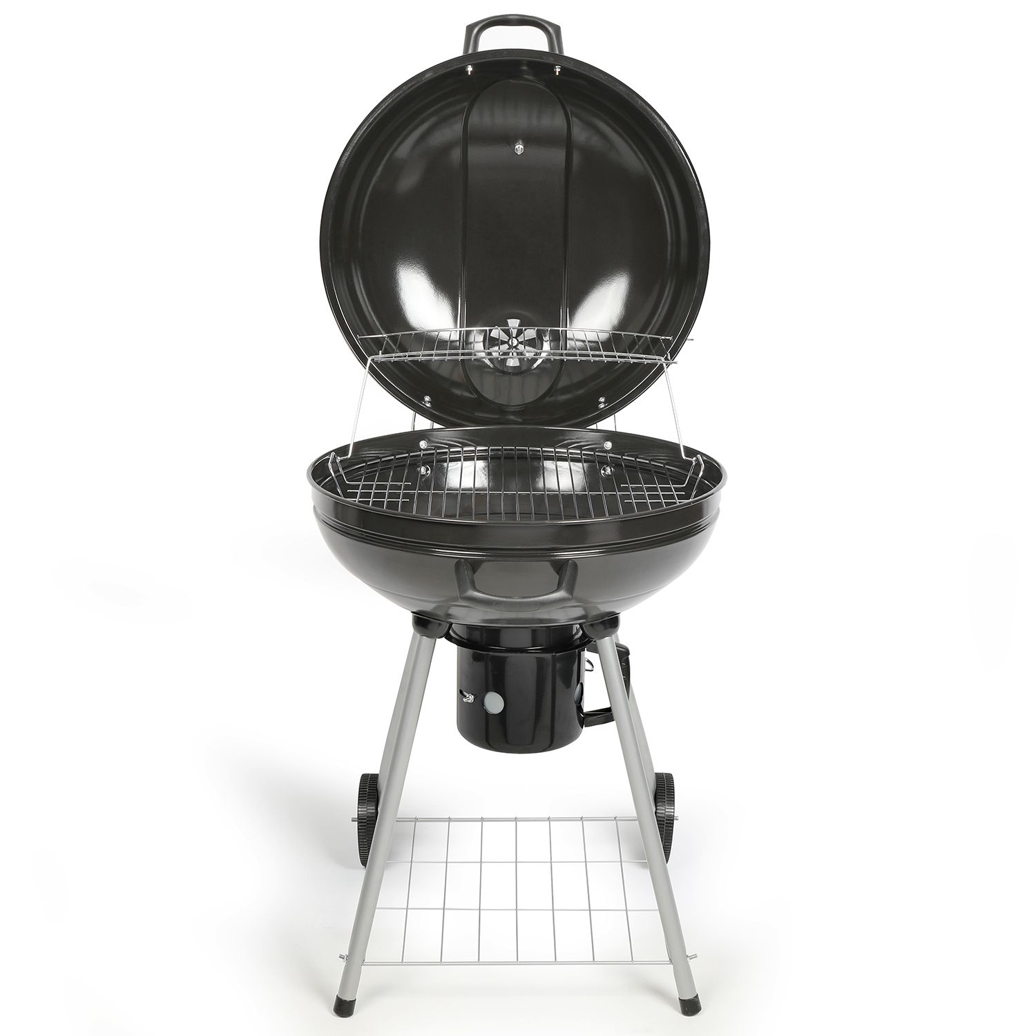 Livoo Holzkohlegrill 55 cm Schwarz - Doc270