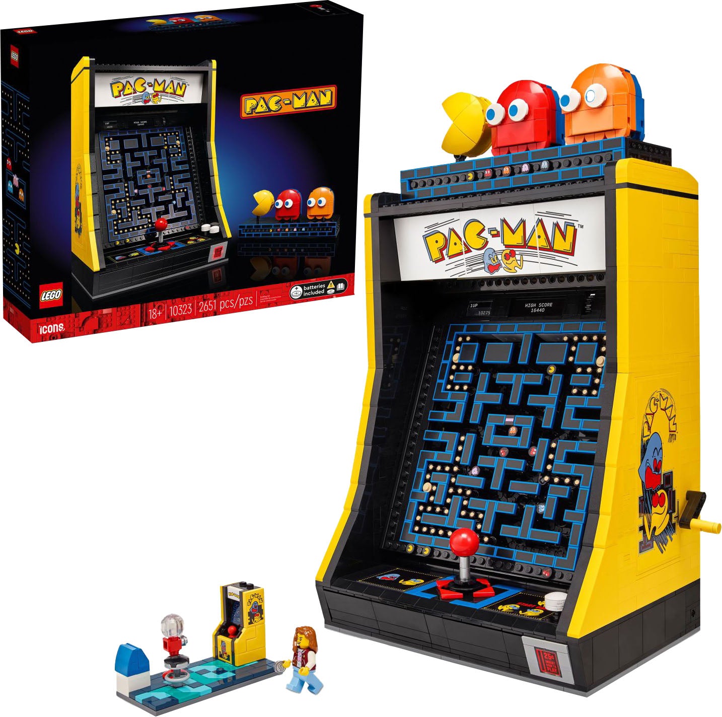 LEGO Icons Arcade PAC-MAN Retro 10323 auf der Website
