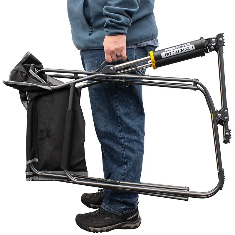 2025 Freestyle Rocker XL™ Schaukelstuhl – Extra großer Komfort mit Federmechanismus. Belastbarkeit: 181 kg.