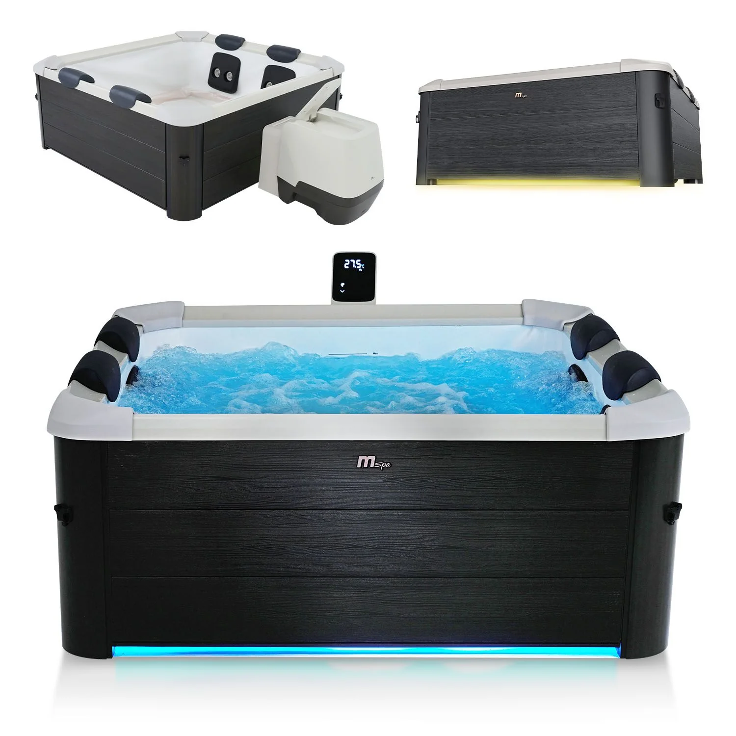 2025 Spa Whirlpool Oslo mit LED-Beleuchtung