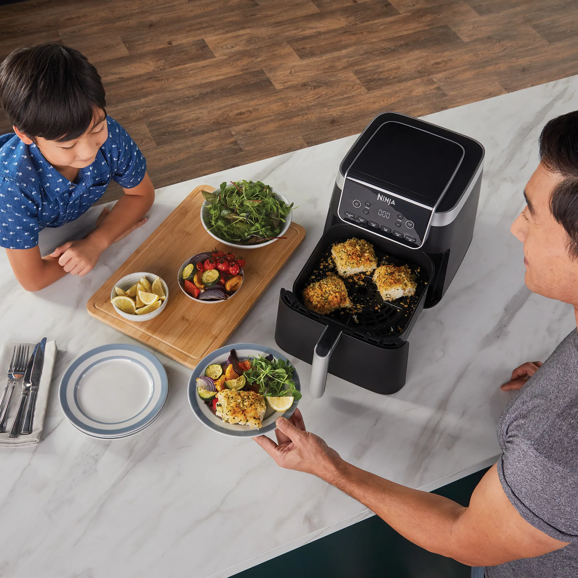Ninja® Pro XL 6,2-Liter-Heißluftfritteuse (Modelljahr 2025)